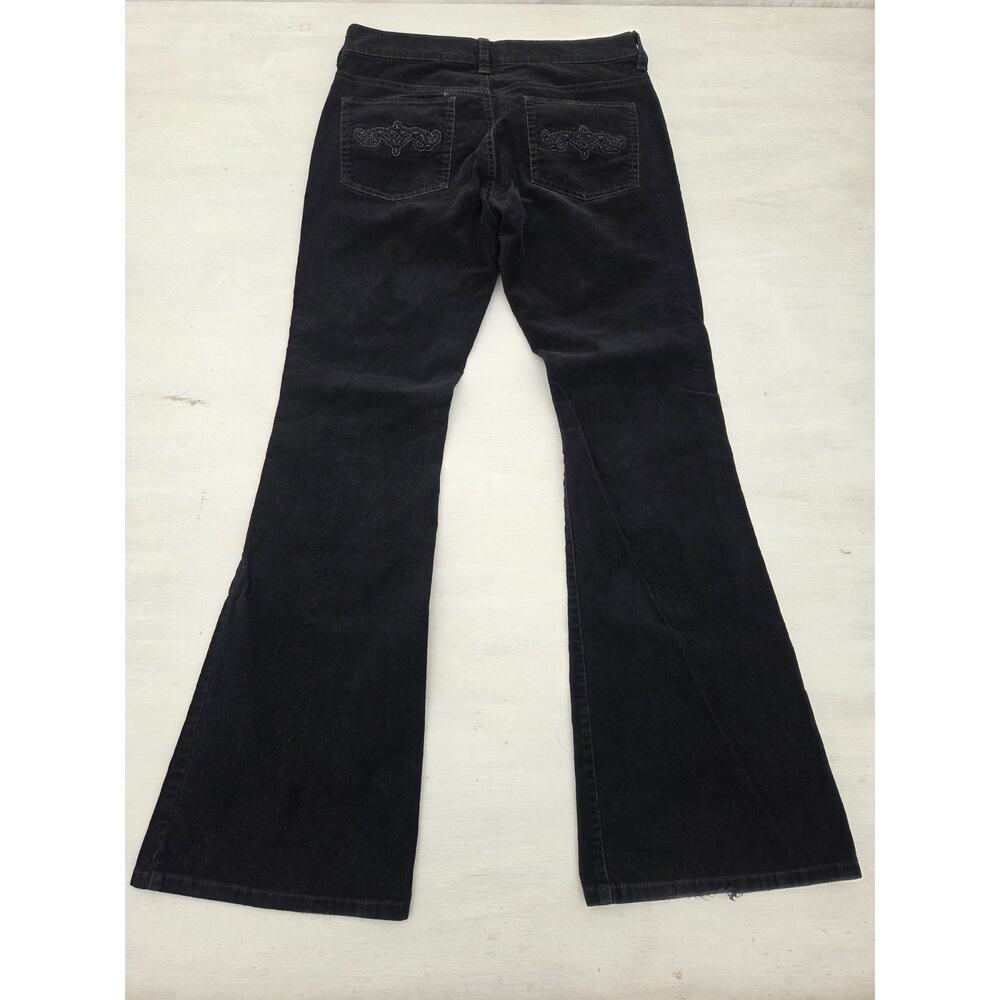 NY & Co Corduroy Flare Bell Bottom Bootut Pants Trousers Womens Size 6 Stretch